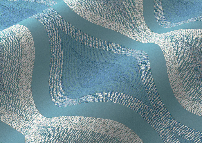 Deco, Peacock - Roman Blind - Image 4